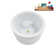 41.1'' x 41.1'' Freestanding Soaking Acrylic Bathtub