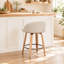 Tabourets de bar pivotants en velours Louise-1674843648-1814672857