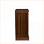 Armoire-bar à vin 28 bouteilles Cabinets, noyer brun moderne, l 17,8 po x P 15,95 po x H 35,43 po | Bois aggloméré | Traditionnel