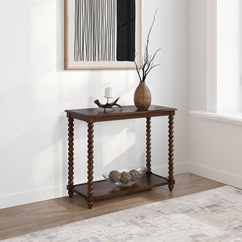 Console Gurpir, Noyer foncé