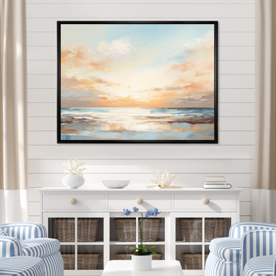 Polanco - plage et océan, reproduction d'art sur toile