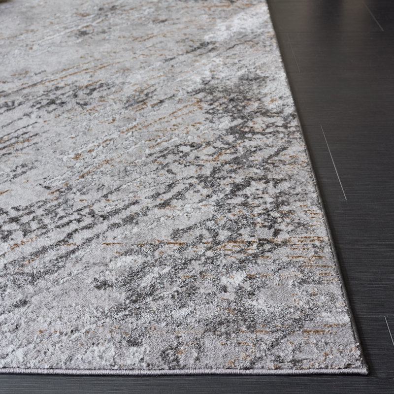 Tapis abstrait Clairese Parker 106 Performance, Rectangle 6 pi x 9 pi
