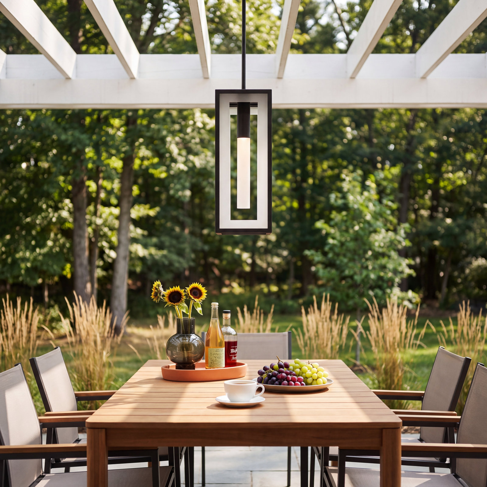 Cambridge Transparent Outdoor Hanging Lantern