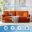 82.48'' Velvet Sofa-782033249