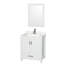 Sheffield 30" Freestanding Single Bathroom Vanity with Quartz Top with 24" Mirror-399963471-399963467-399920202