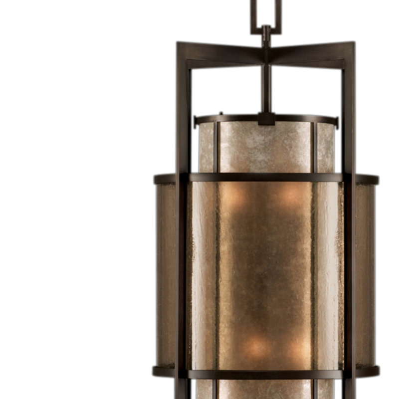 Singapore Moderne 6 - Light Pendant, Brown Patinated Bronze