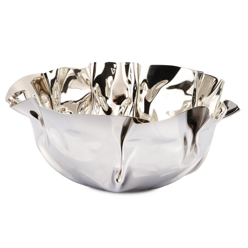 Mercer41 Basile Stainless Steel Serving Bowl