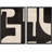 Mid Century Shape "Modern Black & Cream Geometric Shape Artwork, Classy Abstract Neutral Wall Pictures, Framed Canvas Giclée Print 2 Pieces Wall Art" 16x24x2 pcs, 24x36x2 pcs-91068977-91068976