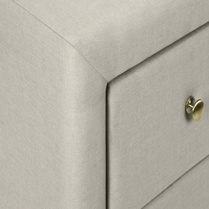 Table de chevet, bout, côté, lampe, tiroir de rangement, chambre à coucher, revêtement, Beige