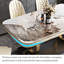 Ensemble de table de salle à manger rectangulaire de luxe de style italien-103035588-103035589