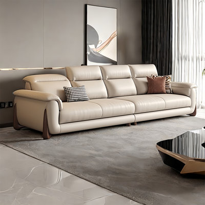 Canapé moderne simple de style crème pour petit appartement