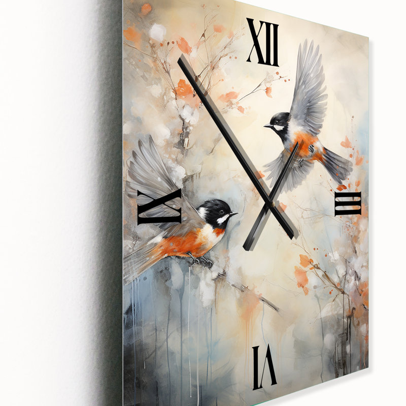 Horloge murale oiseau, Petit