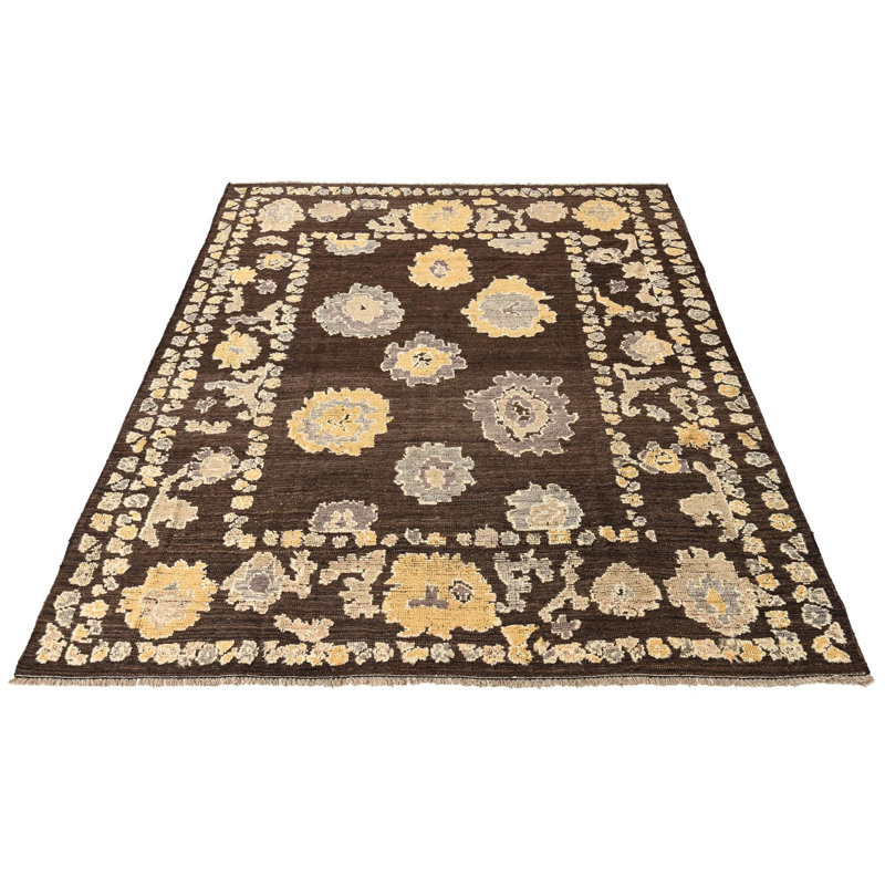 Tapis brun foncé Pursley