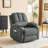 Massage Chair with Lift, Heat Function and Footrest