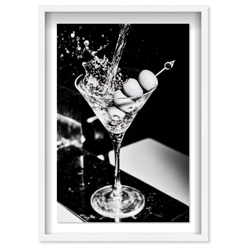 Chill Time III Print by Oliver Gal, 16.5"H x 11.5"W, White Shadowbox