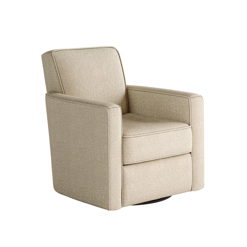Fauteuil oscillant pivotant Balina Bindi, Avoine Sugarshack, H 38 po x l 35 po x P 36 po  