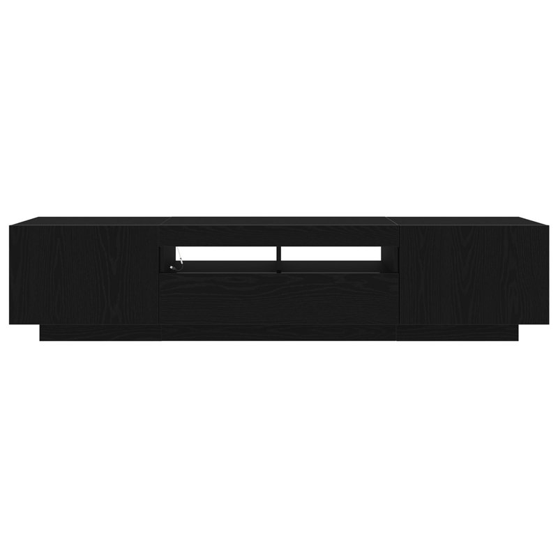 TV Stand, 40cm H x 180cm L x 35cm W, Manufactured Wood