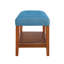 Banc rembourré en tissu avec rangement ouvert-1196534838