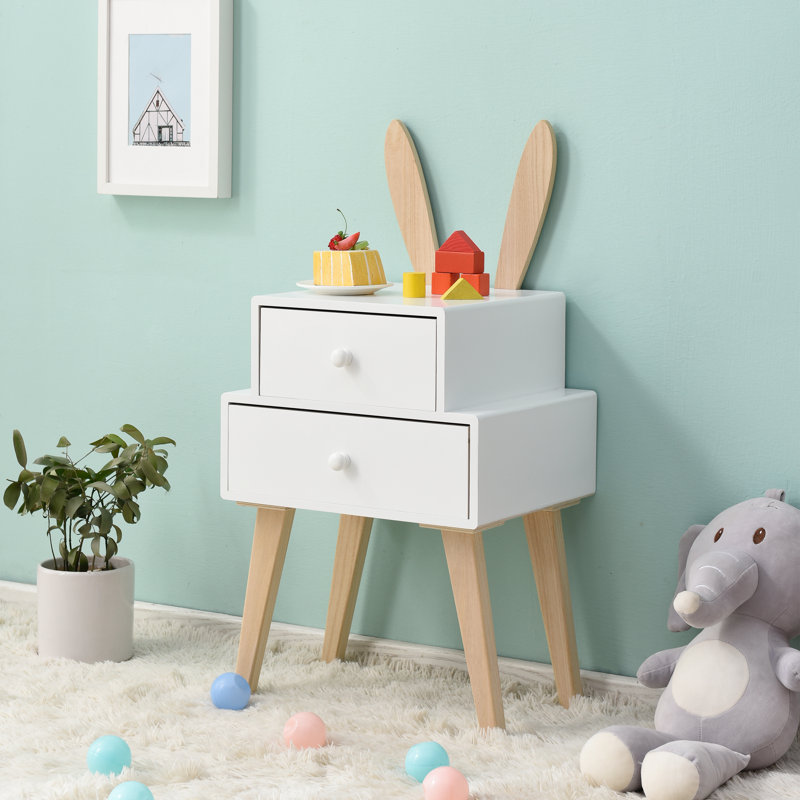 Rogue 2 Drawer Nightstand