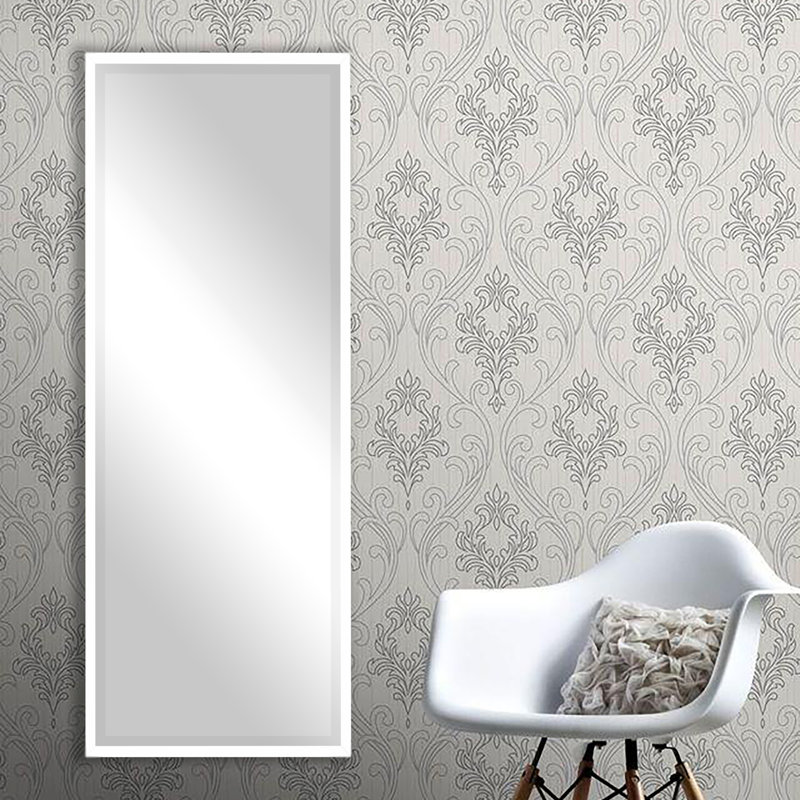 Whitworth Metal Flat Mirror, 59.25" H x 21.25" W