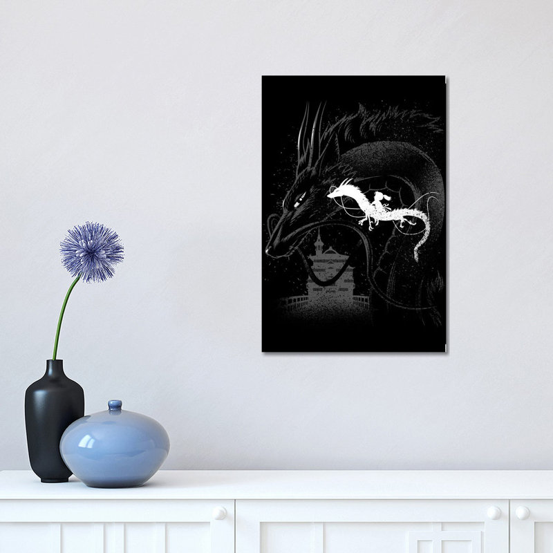 Dragon Ride by Alberto Perez - Wrapped Canvas Print, 45.72cm H x 30.48cm W x 1.91cm D