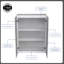 Armoire de cuisine murale en contreplaqué prête à assembler avec 2 tablettes réglables et portes à fermeture en douceur-111693540-111693542-111693545