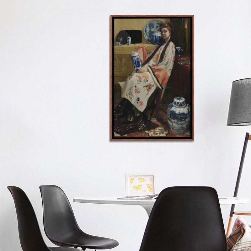 Print, 101.6 cm H x 66.04 cm W x 4.445 cm D, Classic Wood