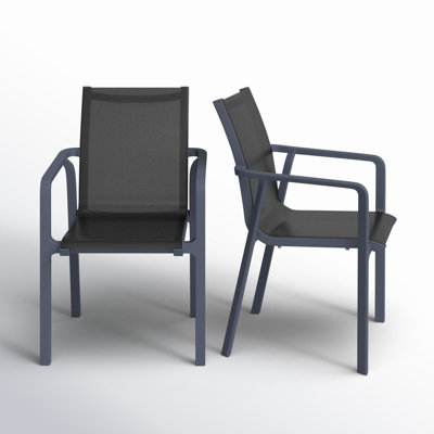 Farrah Stackable Patio Armchair