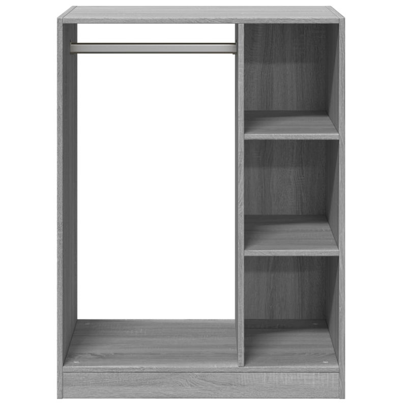 Shirena Manufactured Wood Wardrobe, Grey Sonoma