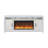 Almera White 72 Inch Fireplace-1166222461
