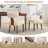 Set of 2 Modern Armless Dining Chairs with Curved Backrest, Fur Fabric, and Solid Wooden Legs for Elegant Seating