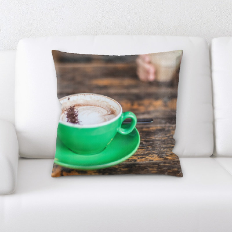 Microsuede Throw Pillow