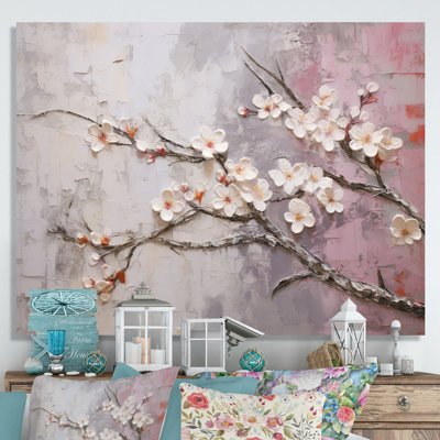 «Apple Blossom Harmony VII», reproduction d'art sur toile