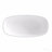 71 Inch Freestanding Solid Surface Soaking Bathtub