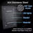 Luxury LED Shower Head Rainfall Waterfall Top Spray High pressure Ceiling Mount-97842775