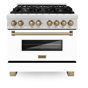 Gold Satin Stainless Steel
