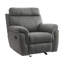 Fauteuil inclinable et oscillant manuel de 40 po de large avec repose-bras-1226915723