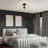 Adia Glass Semi Flush Mount