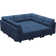 Devoiry 90.2'' Variable Sectional Upholstered Storage Sofa Bed Module Polyester Blend Couch Sleeper