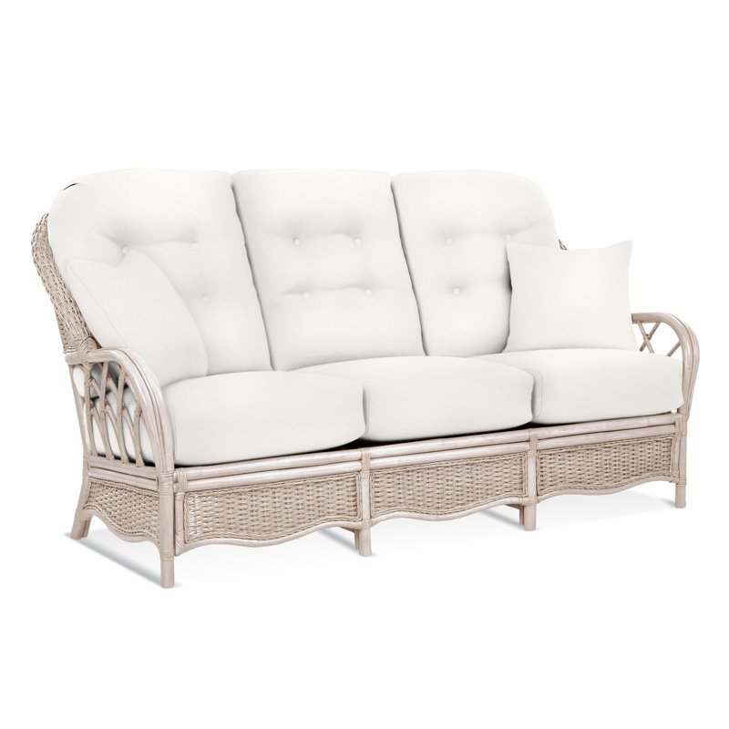 Everglade Upholstered 76'' Sofa, Bisque, Elite Ivory; 0321-91