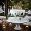 Pearl Stoneware Cake Stand