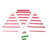 18 Piece Triangle Metal Bracket Shelf-80133809