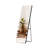 Hollywood Style Full Length LED Mirror – Tempered Glass, Exposed Bulb Front Light, 3 Color Modes, Includes Stand-1624055503