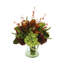 Fall Arrangement With Assorted Hydrangea, Heather And Pampas
