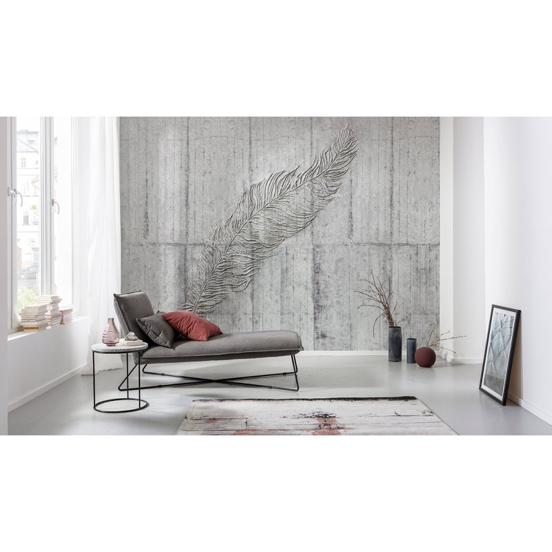 Panneau mural en béton à 7 panneaux L 8,2 pi x l 137,9 po