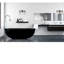 Applique murale pour salle de bain 2 lumières, applique murale noire