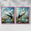 ANIMALS Series CI-Premium, reproduction encadrée prête à accrocher - aucun clou requis - aucun clou requis-1271109522-1271109523