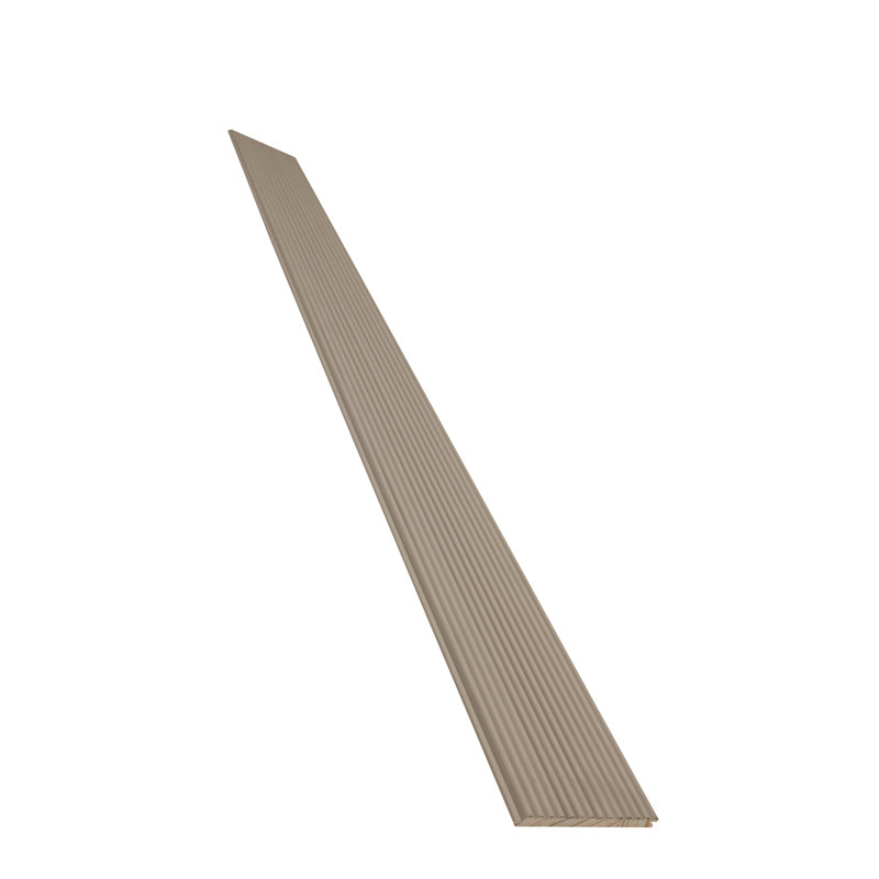 Panneau mural semi-circulaire en bois cannelé 106 po x 5,2 po, panneau mural 3D pour décoration murale intérieure, Pistache