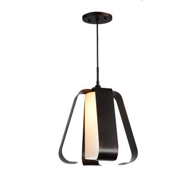 Luminaire suspendu géométrique 1 lumières unique Bent