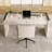 White Rectangular Stone desk-6194853-6194875